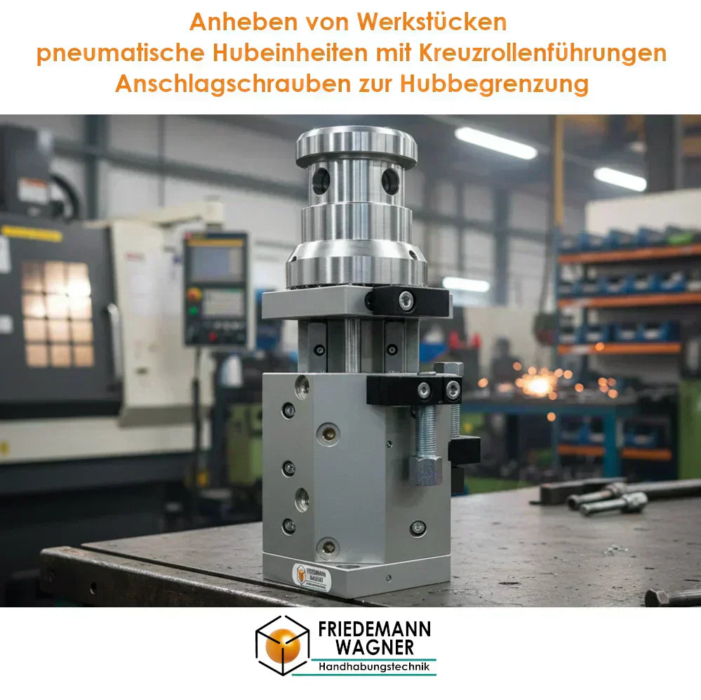 Hubeinheit HEK von Wagner mit Werkstück darauf