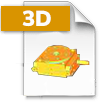 Icon für 3D-Daten-Download