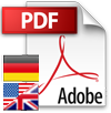 Icon mit Flagge DE und US/EN