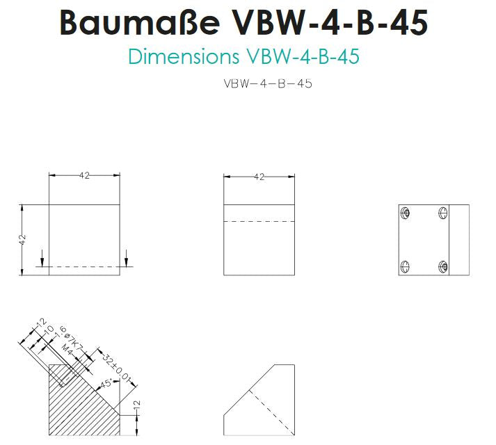 Verbindungswinkel VBW-4-B-45