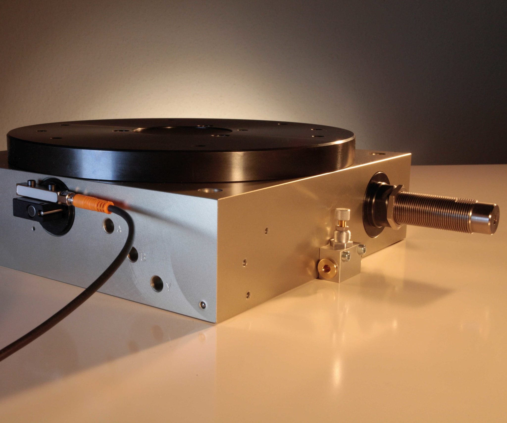 Rundschalteinheit-RSE-9- ungerade Teilungen durch seitlich verriegelnde Indexscheibe