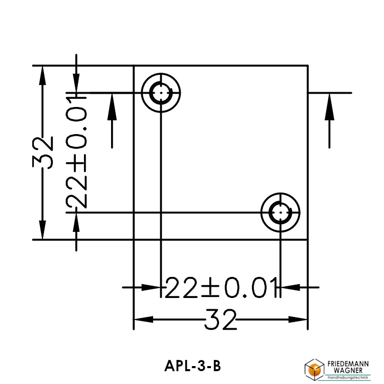 ADAPTERPLATTE-APL-3-B