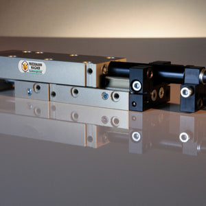 Linearschlitten LSK-4 mit stirnseitigem Anschlagsystem (Sondervariante)