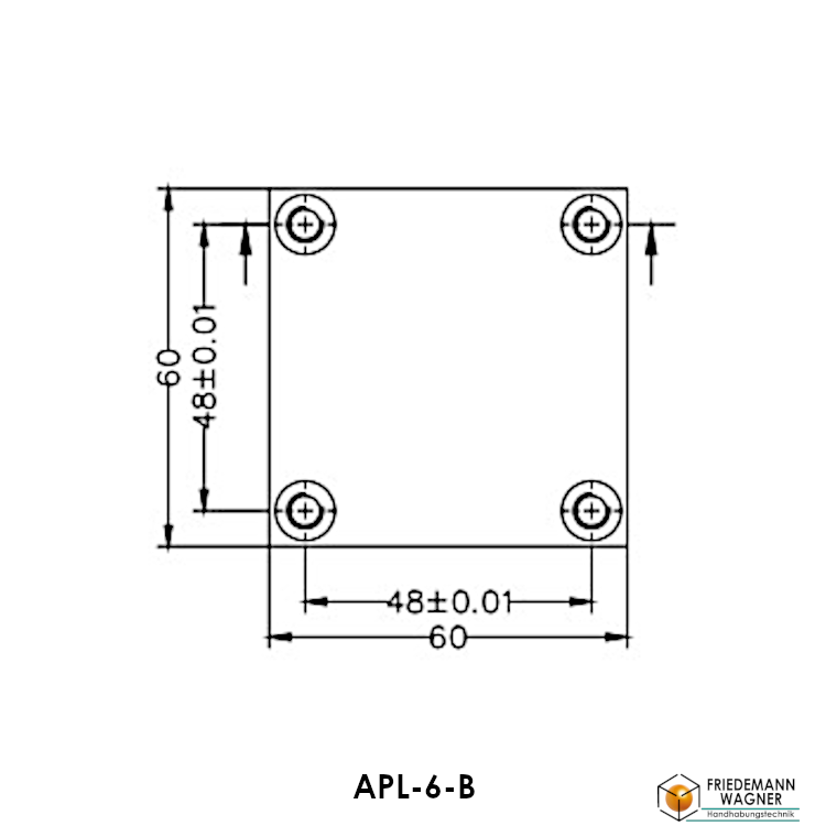 Adapterplatte-APL-6-B