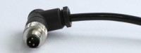 Cable plug 3-pin M8x1 angular, KST-3-W-8-D-5